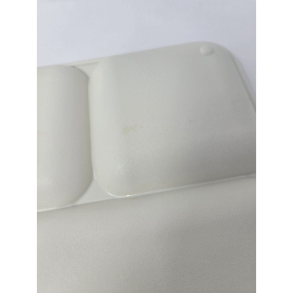 VINTAGE TUPPERWARE LOT CAFETERIA LUNCH TRAY DIVIDED PLATE MIXED #1535 SET OF 6 - Picture 7 of 11